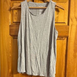 Nine West Heather Gray Muscle Tee